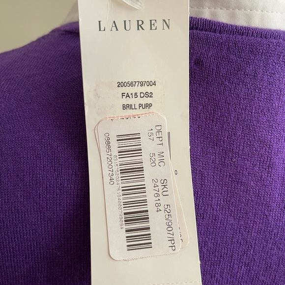 Ralph Lauren 2 tone Long sleeves - Picture 6 of 7
